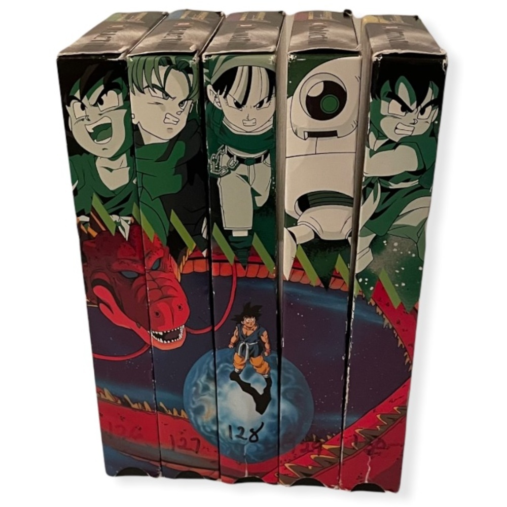 Dragon Ball GT: The Lost Episodes V H S Tapes
